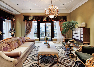 沈阳装修全包半包都有哪些材料.jpg 美式古典111.jpg